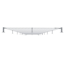 Set pre fasádnu lankovú stenu, 3 x 25 m, odsadenie 150 mm Set pre fasádnu lankovú stenu, 3 x 25 m, odsadenie 150 mm